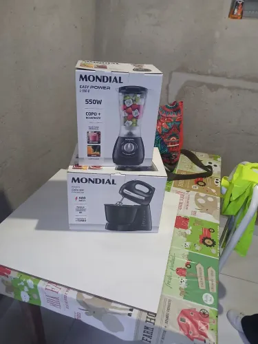 Vendo batedeira500w e liquidificador mondial 550w nunca usados estão dentro da caixa