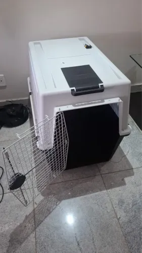 Caixa de transporte, para viagem (cachorro grande);