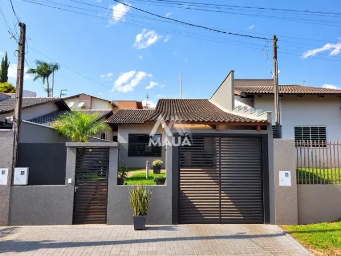 Linda casa - 1 suite mais 2 quartos, área gourmet e edícula no B. Jardim Floresta - FB