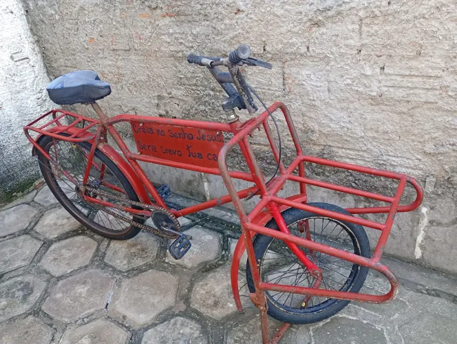 Bicicleta Cargueira Dois Varões 