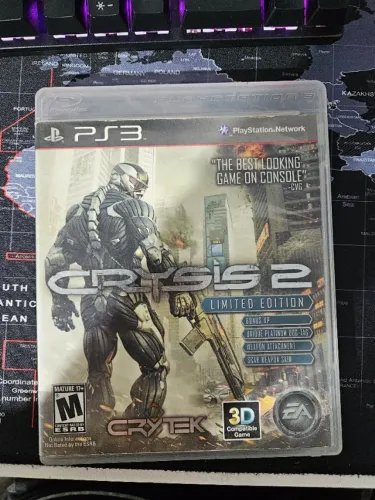 Crysis 2 (Limited Edition): Jogo Crysis 2 Limited Edition PS3 Mídia Física
