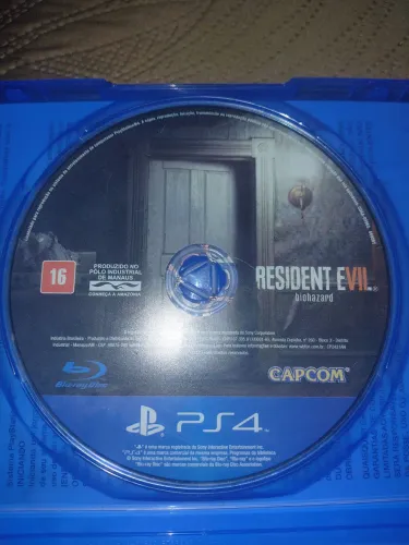 Resident Evil 7 PS4 Original - Apenas O Disco (Mídia Loose)<br>