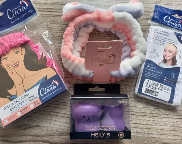 Kit acessórios skincare