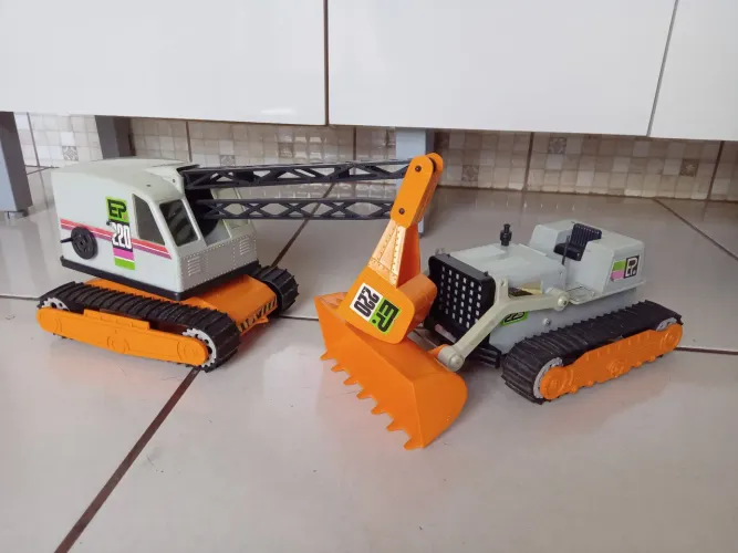 Miniaturas Tratores de Brinquedo Elka