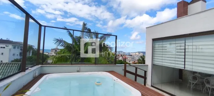 Cobertura para locação com vista para o mar de Canasvieiras em Florianópolis