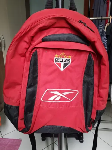 "Mochila São Paulo FC Reebok 2008 Relíquia Tri-Hexa Oficial - Perfeito Estado"