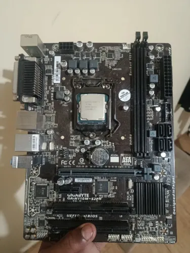 2 placas mãe h110m + i3-7100