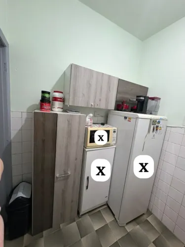 Doação de armários de cozinha