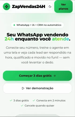 Chatbot Whatsapp E-commerce - Vendas 24h Automático Ia