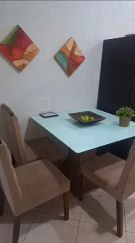 Mesa de jantar 3 cadeiras