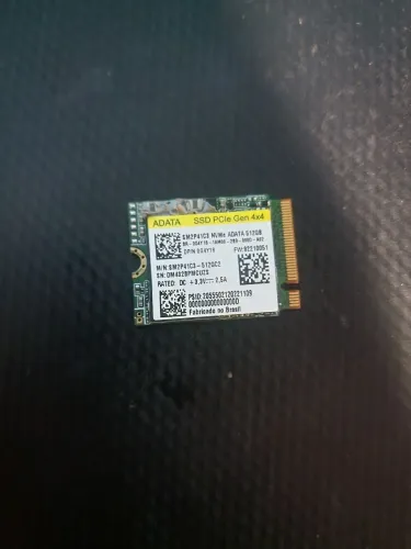 SSD NVMe ADATA 512GB Original  retirada dell  pouco usado <br><br>#ssd<br>#