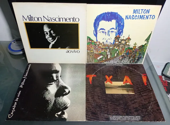 4 LPs MILTON NASCIMENTO Discos De Vinil