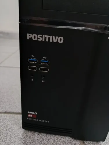 CPU Master D535 A8-8650 Radeon R7 8gb Win10 Pro Original Vitrine Positivo