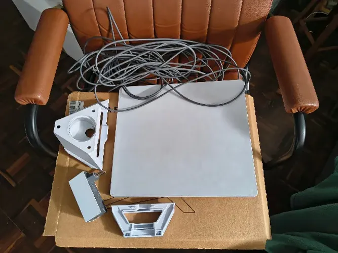 Antena Starlink Mini + SUPORTE OFICIAL DE PAREDE