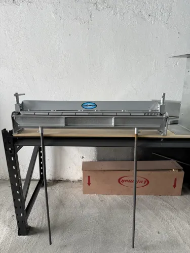 Dobradeira de chapa lufemak 1 metro