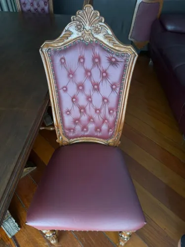 Mesa Madeira Maciça com 7 lugares 