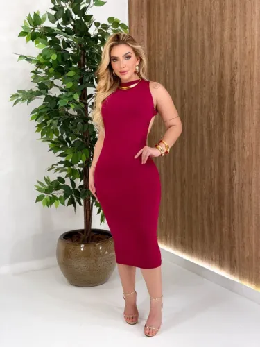 Vestido Poliamida