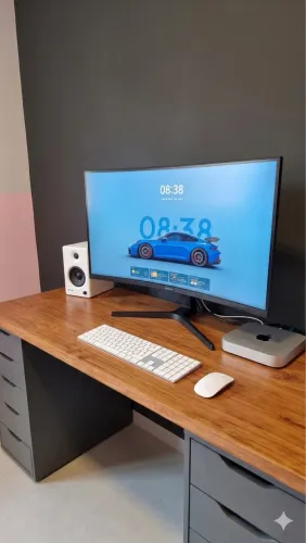 BARBADA SÓ HOJE! MONITOR GAMER!! Odissey g5 curvo 2k 165hz 32polegadas