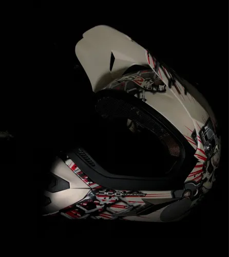 Capacete LS2 N°58 MX433 moto Cross trilha quadriciclo moto 