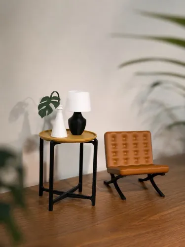 Móveis Miniatura para Barbie, Dioramas e Colecionadores