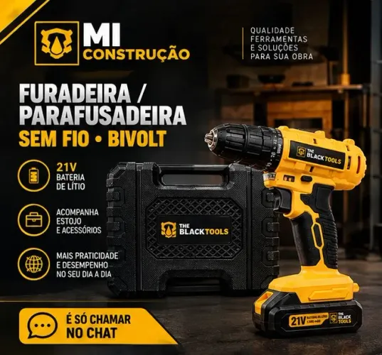 FURADEIRA E PARAFUSADEIRA