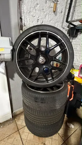 Rodas modelo Mercedes aro 19, para Jetta e golf 5x112