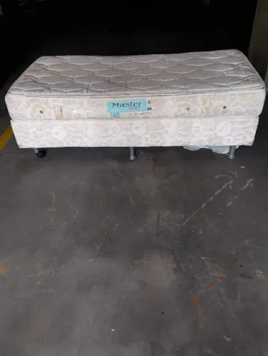 cama box solteiro Ortobom