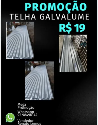 ? Promoção imperdível - Telhas direto de fábrica