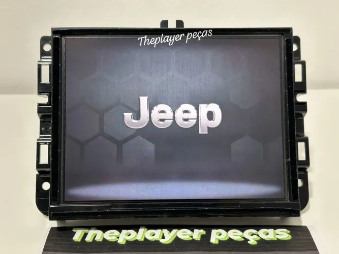 Multimídia Compass original jeep com senha e Apple CarPlay som Beats