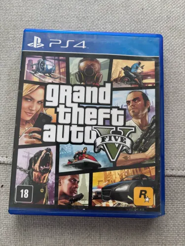 Grand Theft Auto V/GTA V - PS4/Mídia Física