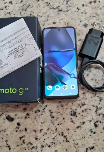 Vendo Celular motorola G23 Novo na caixa com nota fiscal e carregador