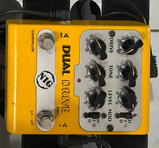 Pedal de guitarra Dual Drive NIG