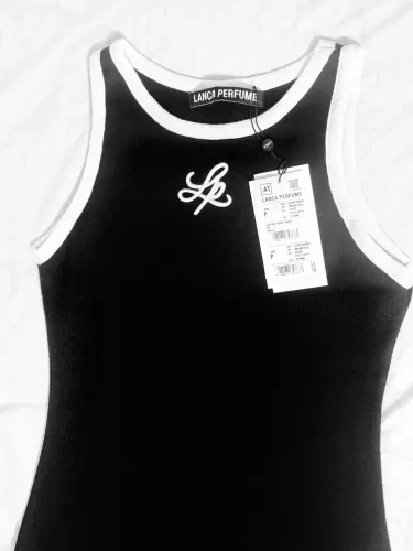 Vestido longo Lança Perfume preto