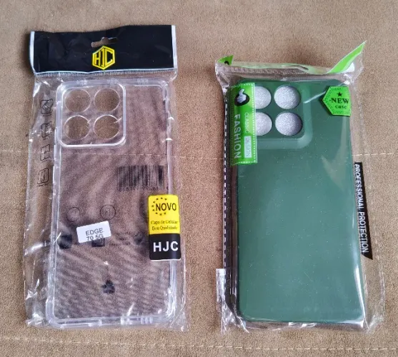 Capa para celular Motorola Edge 70 silicone Nova Unidade