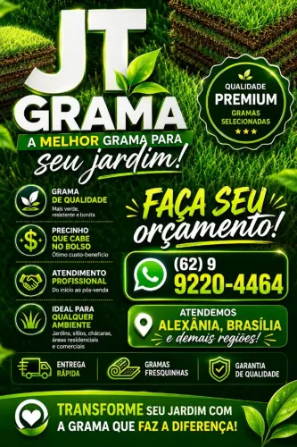 Gramas esmeralda e batatais