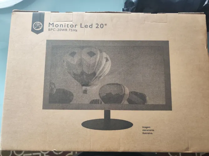 Monitor 20P 75Hz novo