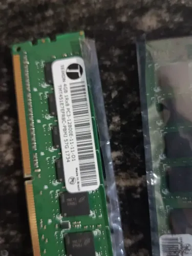 2 memória ram 4gb 1600mhz ddr3