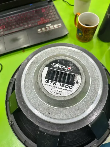 Alto falante woofer pancadão 1500wrms SNAKE