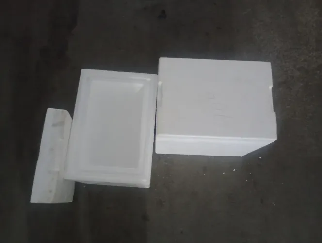 Caixa de isopor