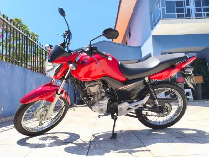 CG 160 Start 2020/2021 Vermelha - Muito Conservada - Doc Ok - Aceito Cartão