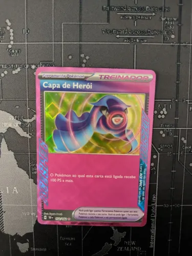 Carta Pokémon Capa de Herói 152/162 ACE SPEC ? Excelente Estado