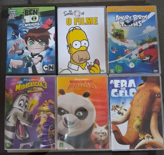 DVD FILMES ADULTOS E INFANTIS - DIVERSOS CLÁSSICOS