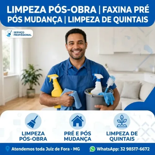 Faxinas pos obra