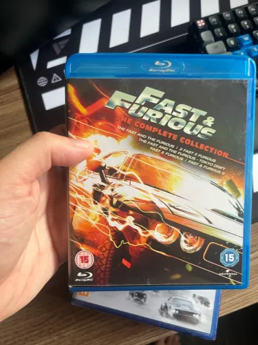Lote filmes Bluray velozes e furiosos