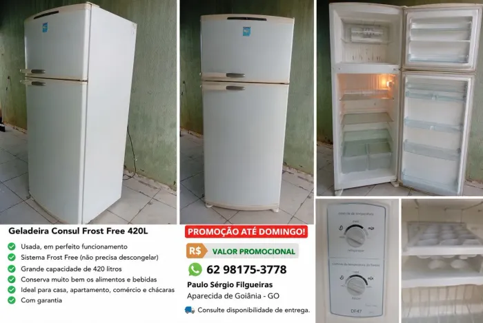 Vende-se geladeira