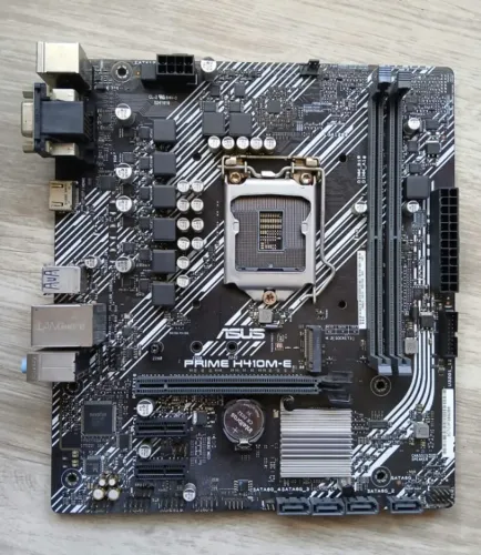  placa mãe prime h410m-e ddr4 lga 1200