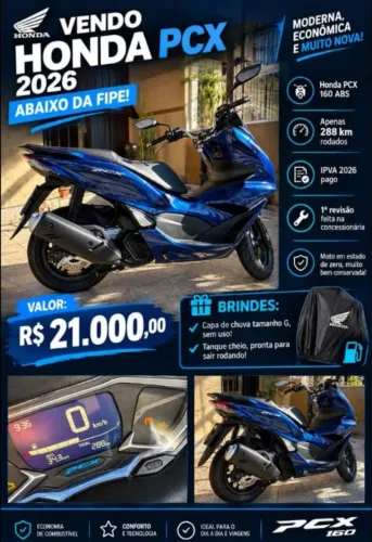 Vendo PCX semiNova