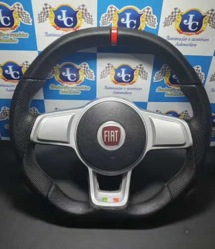 Volante Direção Esportivo Fiat Evolution Pálio Siena Strada Idea Uno