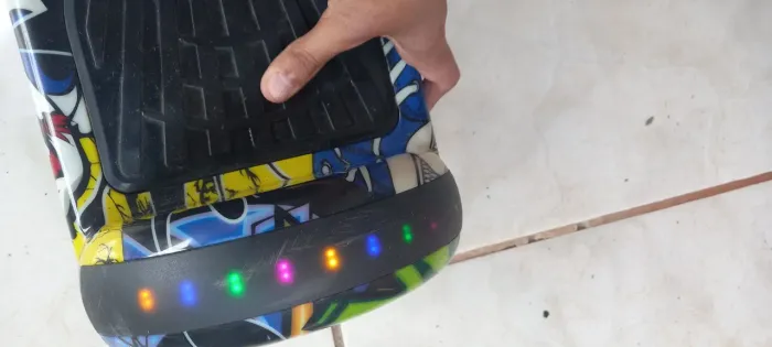 Hoverboard com Led +carregador +bolsa +Bluetooth. 