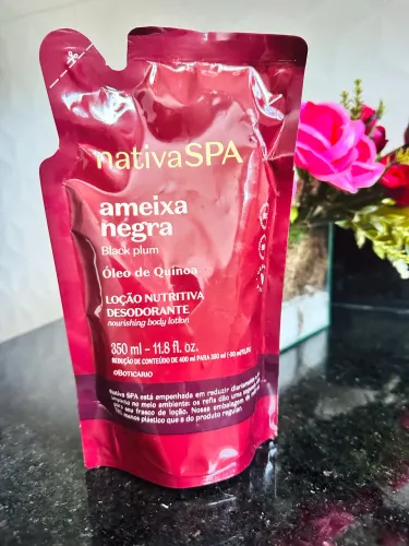 Refil loção nativa spa ameixa negra 350ml